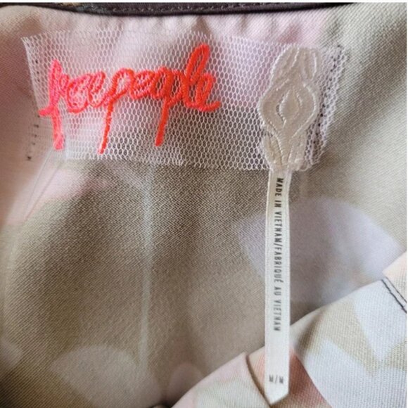 Free People Maxi Strapless Silky Dress size M - Picture 5 of 7